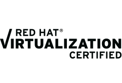 [Bitte nicht vergessen zu übersetzen in "Americas" :] Certified for Red Hat RHEV