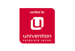 [Bitte nicht vergessen zu übersetzen in "Americas" :] Certified for Univention Server